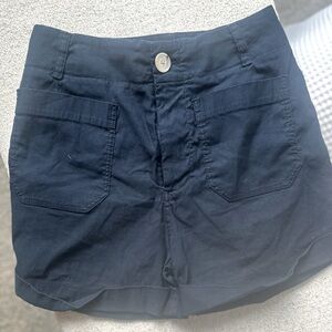 Navy Women's Anthropologie shorts 27